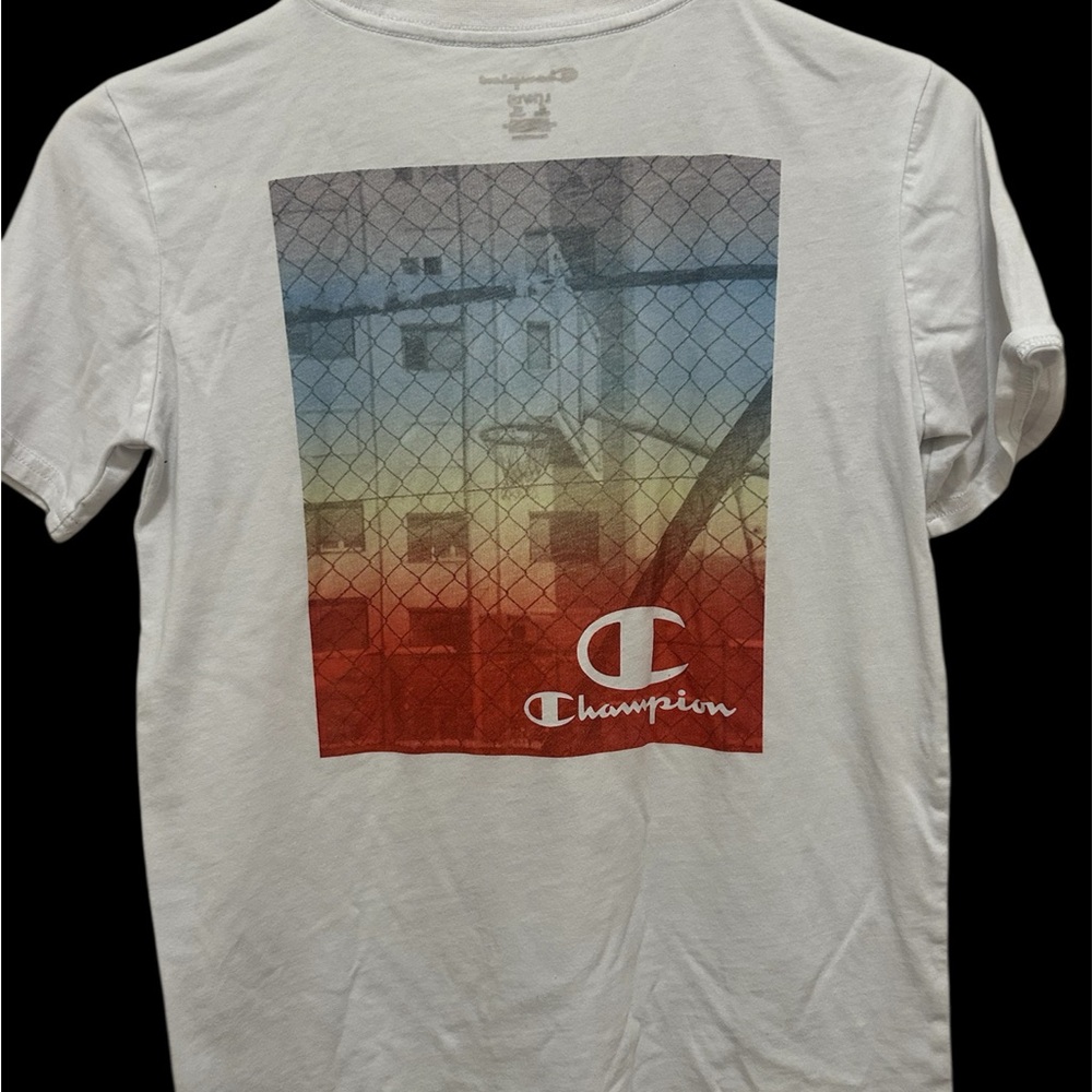 Champion White Graphic T-Shirt